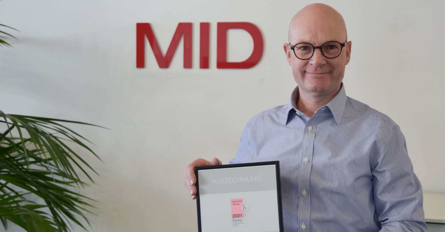 MID GmbH: Auszeichnung bester Berater Martin Müller 2021 Portrait