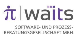 Logo Waits | Referenz MID GmbH