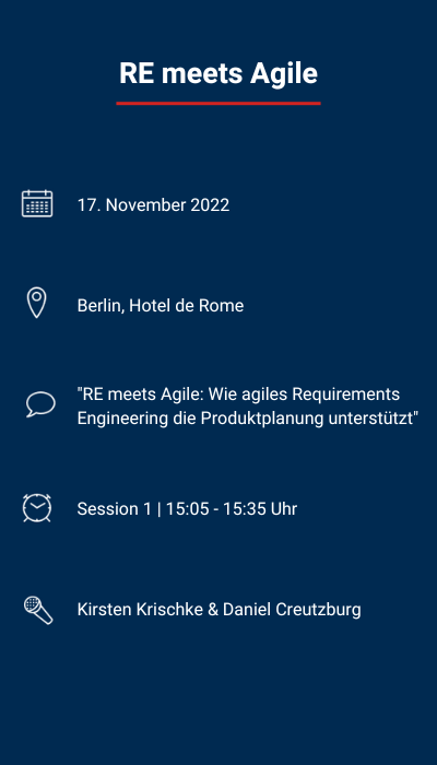MID Vortrag | Berliner Requirements Engineering Symposium 2022