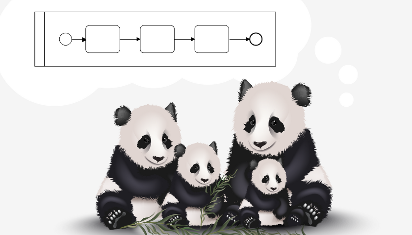 Vortrag Familie Panda und die Welt der Prozesse | Nürnberg Digital Festival 2023