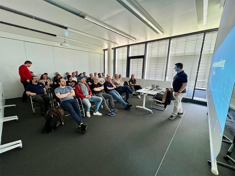 MID Blog | Work@MID: Eine letzte spannende Session und dann geht es ins GetTogether auf unserer Dachterrasse über