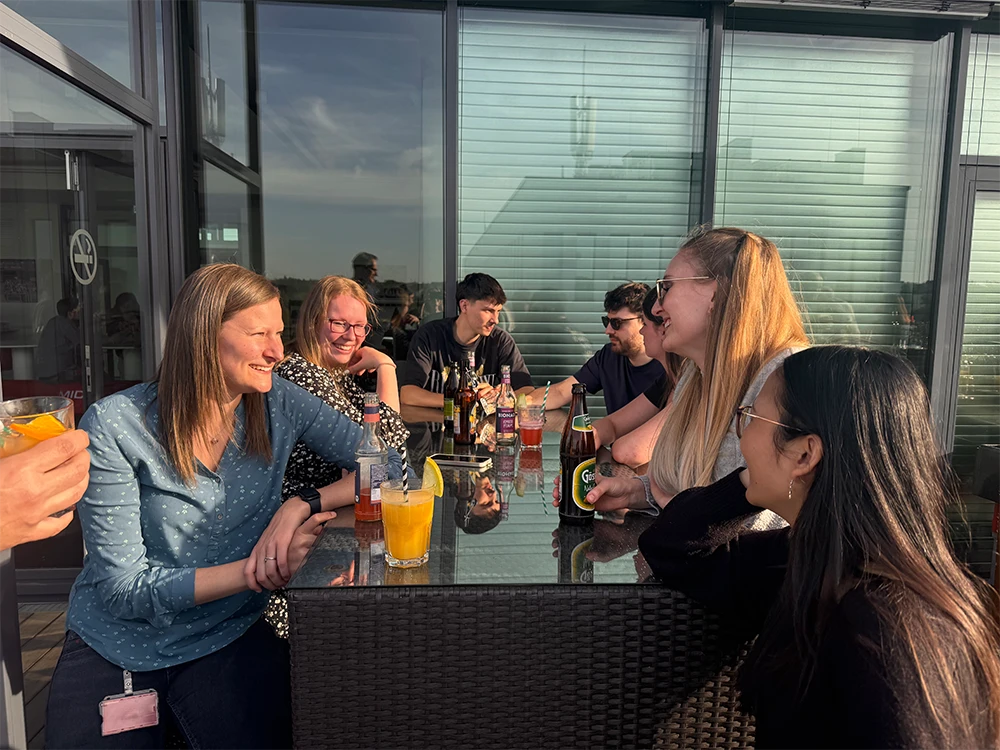 MID Blog | Work@MID: Mit Blick auf den schönen Wöhrder See in Nürnberg tauschen wir uns in gemütlicher Atmosphäre aus