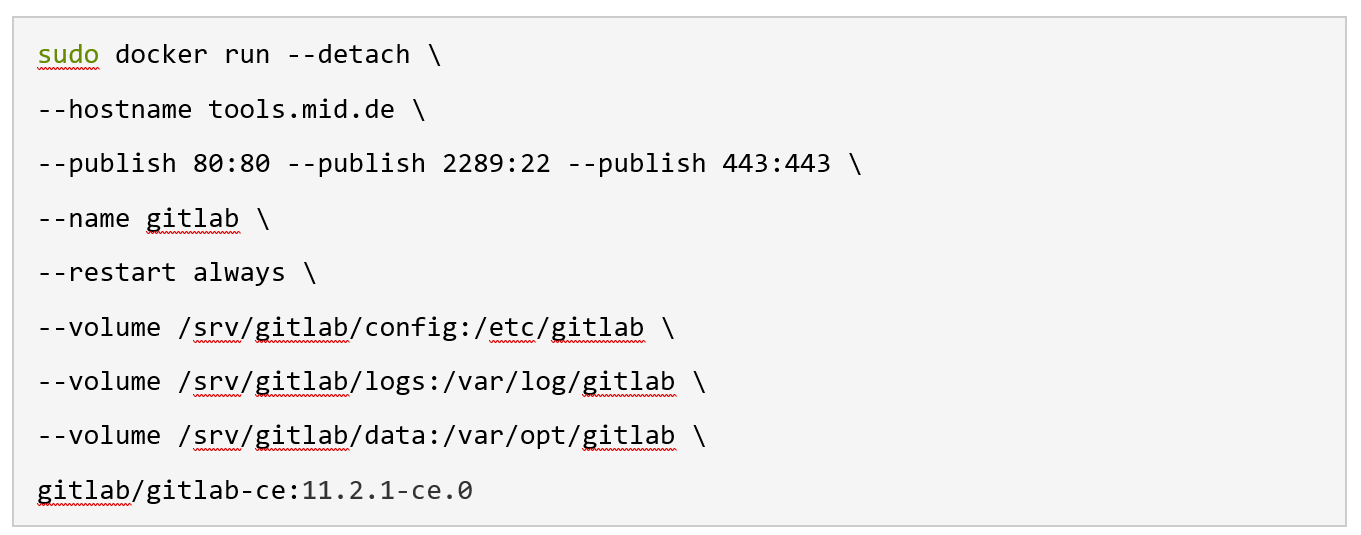 Teil 6 - sudo docker